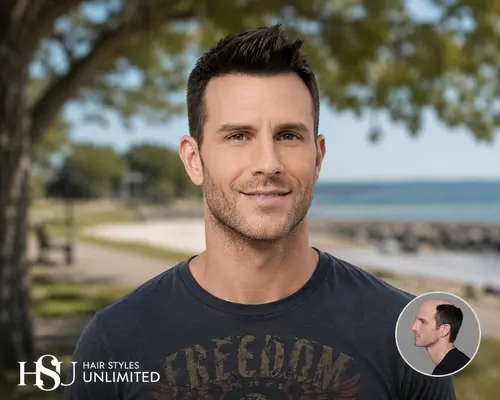 Men's Non-Surgical Hair Replacement - in Kenner, LA