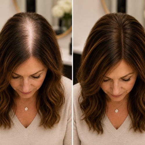 Women's Hair Loss Solutions in Kenner, LA Thinning Hair at the Part Women’s Hair Styles Unlimited (500 x 500 px)